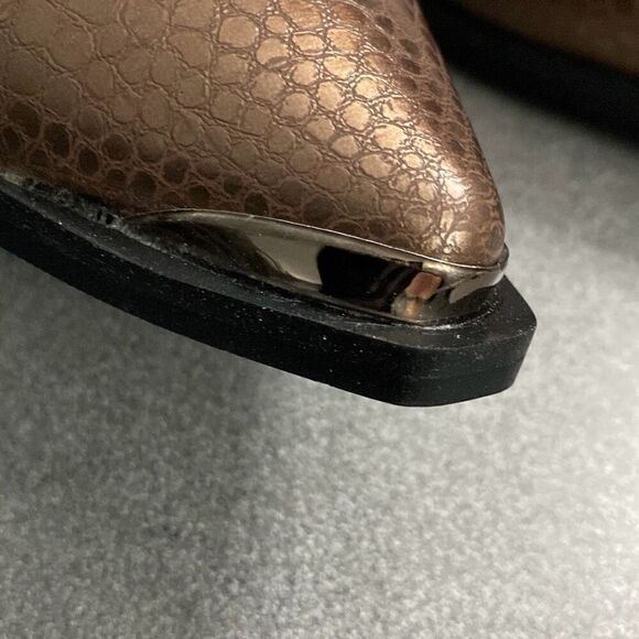 Seven7 Western Copper Boots Size 7 - Picture 8 of 8